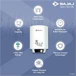 Bajaj New Shakti Neo 15L Metal Body 4 Star Water Heater with Multiple Safety System White